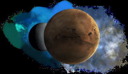 Négyzetek Plútó a nap, Mars, Venus