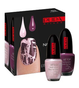 Лак-кракелюр для нігтів nail art kit pink - purple (№993) від pupa - відгуки, фото і ціна