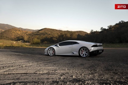 Lamborghini huracan на дисках zito wheels