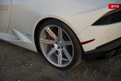Lamborghini huracan на дисках zito wheels