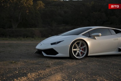 Lamborghini huracan на дисках zito wheels