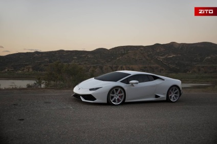 Lamborghini huracan на дисках zito wheels