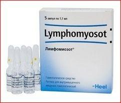 Лікарський засіб «лимфомиозот» відгуки та застосування