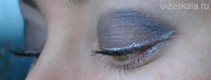 Make-up de zi a cioara gri