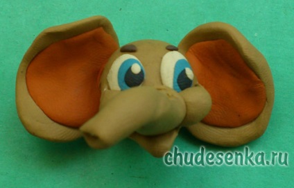 Mamontenok din plastilină (plastilină) Mamontenok din plasticină