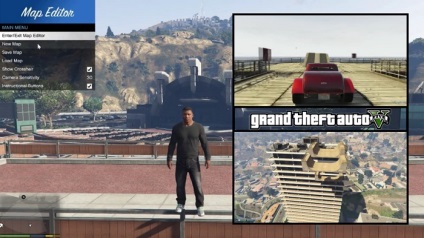 Editor de hărți - mod pentru editarea hărții gta 5