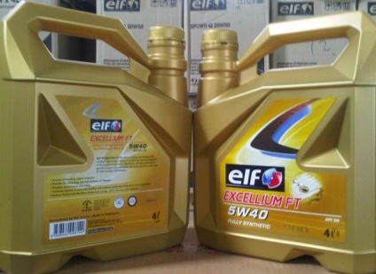 Oil elf 5w40 comentarii profesionale și caracteristici