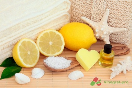 Lemon olaj használatára és tulajdonságai