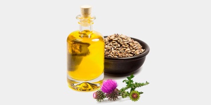 Caracteristicile utile și contraindicațiile uleioase ale uleiului de ciulin