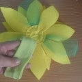 Майстер-клас «покрокове виготовлення квітки« соняшник »