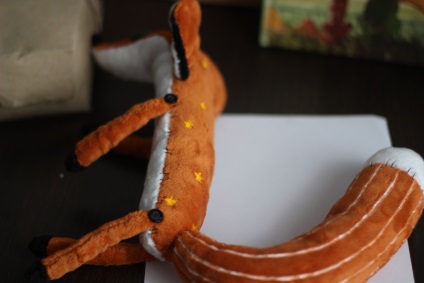 Майстер-клас зі створення лисиця з мультфільму «маленький принц», artflection блог
