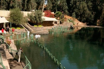 Locul botez al lui Isus Hristos, un jurnal israelian