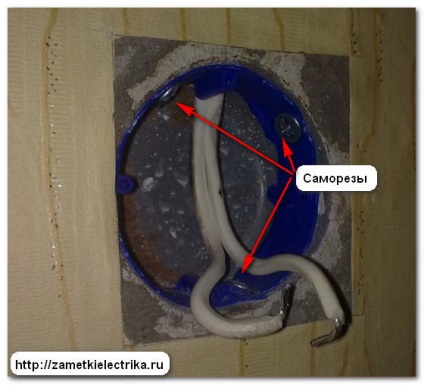 Suport metalic, note ale unui electrician