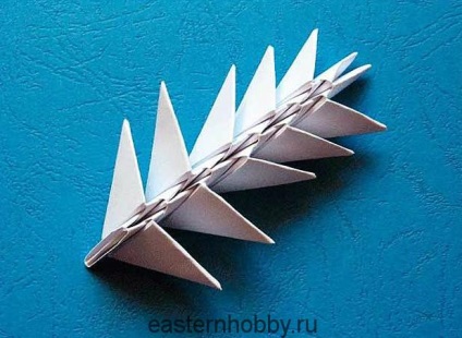 Modular de zăpadă origami