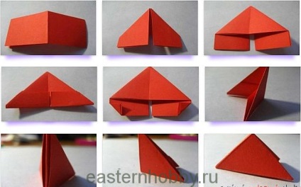 Modular de zăpadă origami