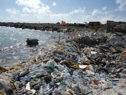 Insula de gunoi din oceanele lumii a crescut de 100 de ori