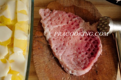 Carne în franceză în cuptor, o rețetă cu o fotografie de carne de porc cu roșii, rețete culinare cu o fotografie