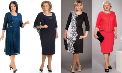 Нарядні сукні для жінок 50 років фото і поради щодо вибору