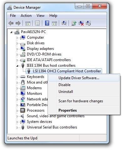 Calculatoare desktop hp și compaq - căutați și remediați problemele legate de firewire conexiuni