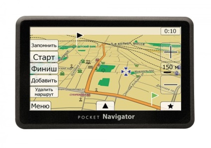 Navigáció - egyszerű! Áttekintés zseb navigátor gs-500 programot Autosputnik 5