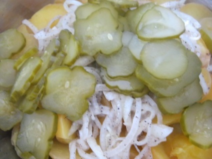 Salata germană din cartofi - o rețetă din depozitele mele