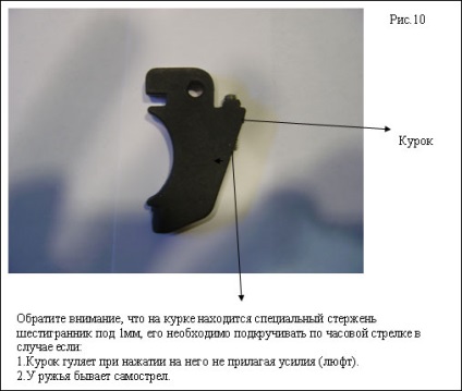 Обслуговування італійських рушниць