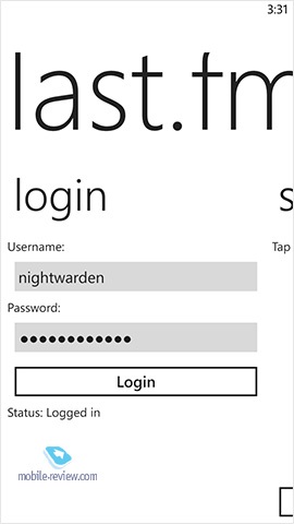 Program áttekintése-Scrobbler a Windows Phone