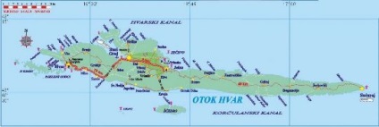 Острови Хорватії - все про острові Брач, Крк, Хвар, раб та інших