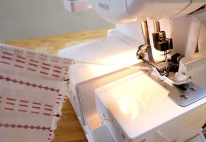 Overlock, gyors feltöltési fonalak