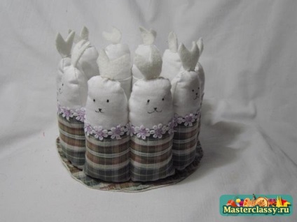 Coș de Paști 10 iepuri