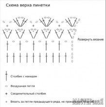 Пінетки - ніжна хризантема - гачком, маctерская