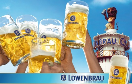 Beer lowenbrau (lewenbrunn)
