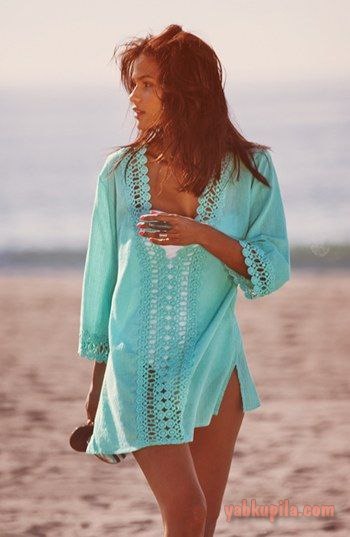 O tunică de plajă este un lucru foarte util în dulapul de vară
