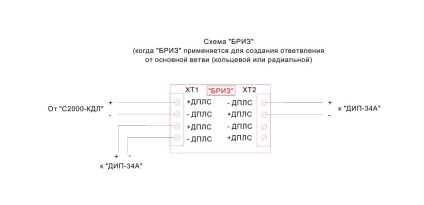 Підключення приладу бриз (болід) - ооо - шлях до вершин