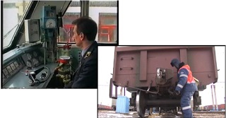 Az eljárás a tesztelés a fékek csökkentett a tehervonatok ~ vagonnik