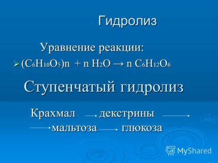 Презентація на тему крохмаль - природний полімер крохмаль - природний полімер (з 6 н 10 про 5) n (з 6