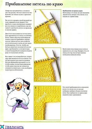 Adăugarea de bucle de tricotat la lecții de tricotat