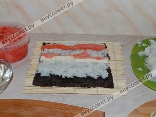 Egyszerű tekercs lépésről lépésre recept fotókkal, észrevételeket lépéssel №10 (№10 Megjegyzések a lépés) Egyszerű tekercs lépésről lépésre recept fotókkal, észrevételeket lépéssel №10