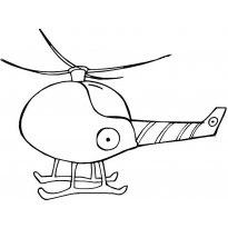 Elicopterul de colorat