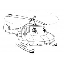 розфарбування вертоліт