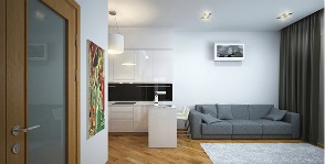 Ремонт 2 х кімнатної квартири в стилі мінімалізму