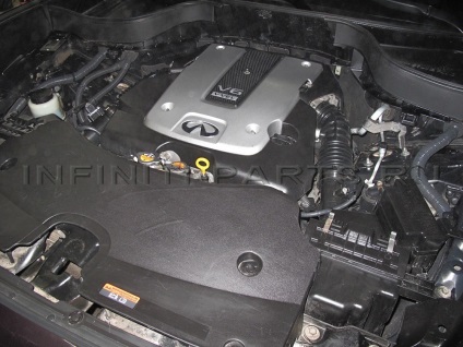 Motor javítás infiniti FX37, nem elég motorolaj végtelenbe FC 37