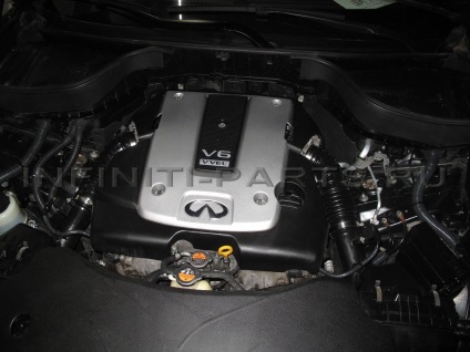 Motor javítás infiniti FX37, nem elég motorolaj végtelenbe FC 37