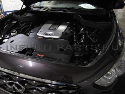 Reparatia motorului infiniti fx37, lipsa de ulei in motor infiniti fx 37