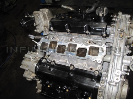 Motor javítás infiniti FX37, nem elég motorolaj végtelenbe FC 37