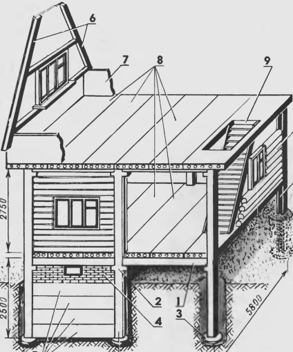 Retro-arba pentru grădină, model-constructor