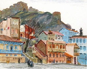 Desen Georgia, kavkasia