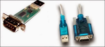 Rs232 adaptor USB, firmware de receptoare