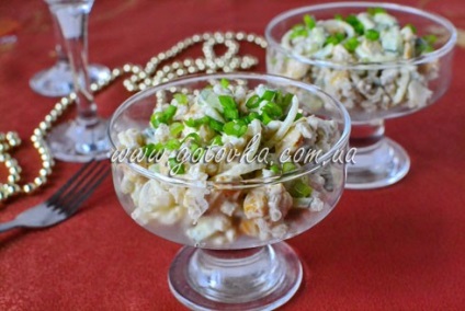 Salată cu orz de perle și file de pui