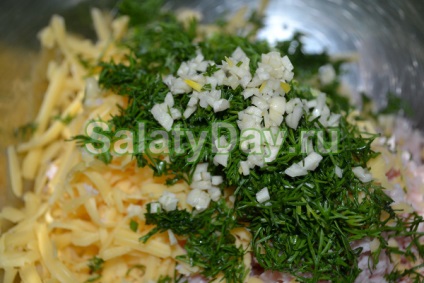 Salata cu porumb și ciuperci - cele mai simple și cele mai populare produse de rețetă cu fotografii și